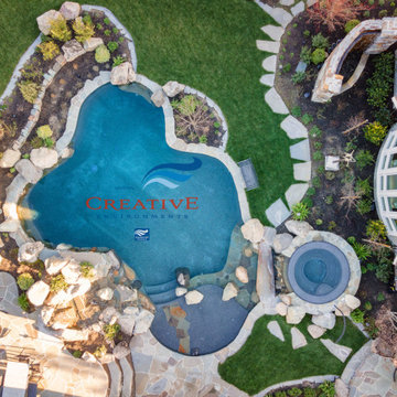Alamo Estate Natural Swimming pool that brings Lake Tahoe home