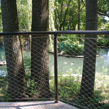 Stainless Steel Cable Mesh Railings