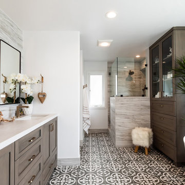 Zirbel master bathroom