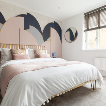 Think Pink - Warm, Cheerful and Playful Colour Pairings (Bedroom - Wynnman Place