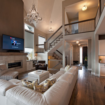 Catalina White Maple with Dark Hickory Contrast