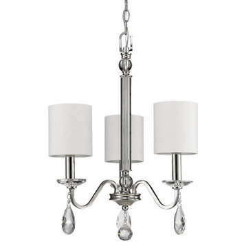 Acclaim Lily 3-Light Chandelier IN11051PN - Polished Nickel