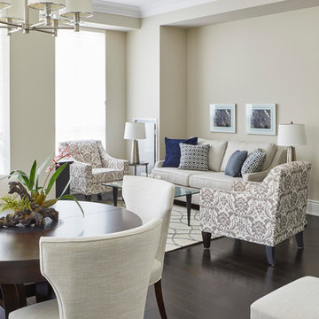 Opulent Lakeshore Condo Design: Dining Room