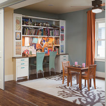 Where does the homework happen in your home?