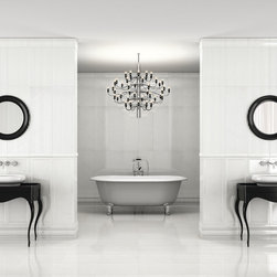Pure White Gloss Line 12x36 - Tile