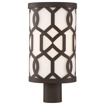 Libby Langdon for Crystorama Jennings Outdoor 1 Light Post