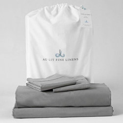 Cool & Crisp 200 Thread Count Percale Bundle Smoke - Sheets