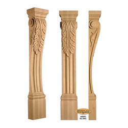 Island Posts by Art for Everyday - Showplace Cabinets - Kitchen Cabinetry