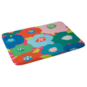 Leah Flores So Fresh So Clean Memory Foam Bath Mat Contemporary