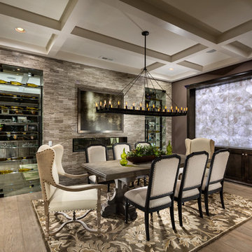 Toll Brothers used SLABlite to back light their vertical installations