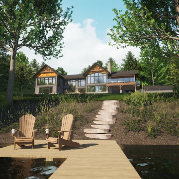 Madawaska River Waterfront Home Renovation and Addition