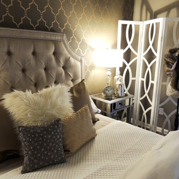 Hollywood Regency Bedroom