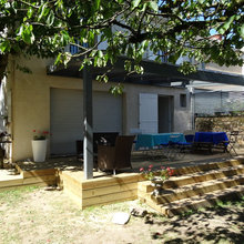 Pergola bois