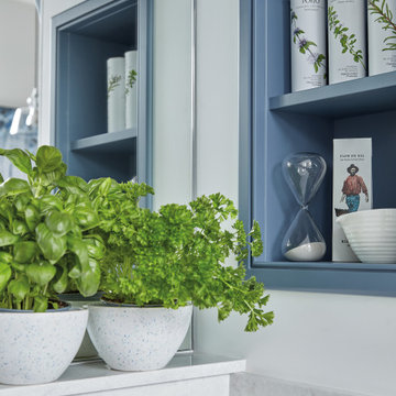 Blue Kitchen Design