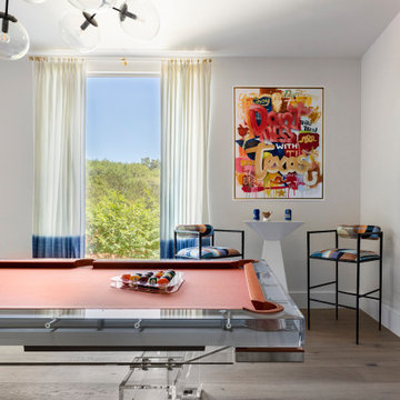 Luxury Acrylic Lucite Pool Table