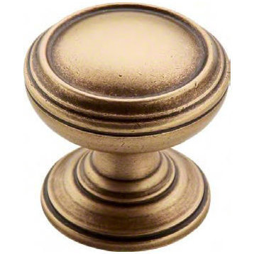 Amerock BP55342 Revitalize 1-1/4 Inch Mushroom Cabinet Knob - Gilded Bronze