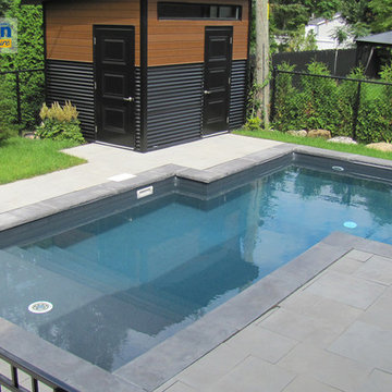 Asymétrique & Zen | Piscine creusée