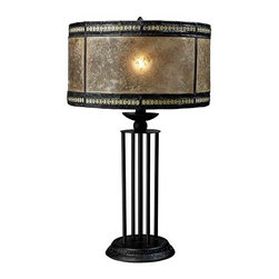 Mica Filigree Table Lamp - Table Lamps