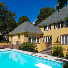 yellow stucco