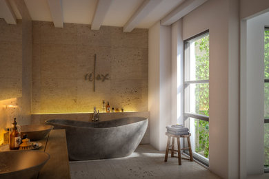 Exemple d'une salle de bain.