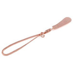 Ben & Lael - Butter Knife, Copper, Vine Handle - Spread a little love and a lot of butter with this quaint butter knife.