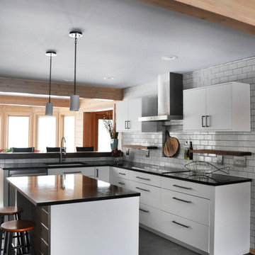 Ada Transitional Kitchen