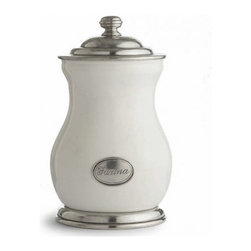 Arte Italica Tuscan Farina Canister - Kitchen Canisters And Jars