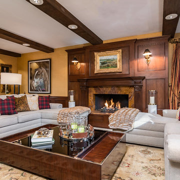Ralph Lauren Inspired Living Room