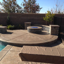 Patio, fire pit, etc.