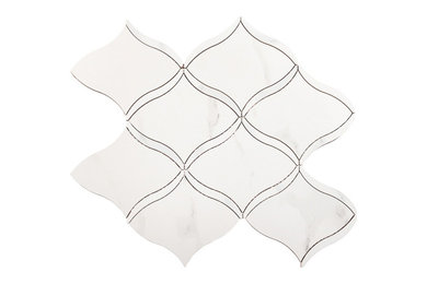 Glazzio Botanelle waterjet mosaic tile
