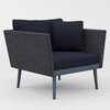 20Twenty 3-Piece Outdoor Seating Set With Sofa and Club Chair, Blu Weave