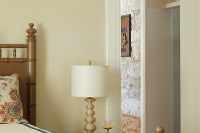 Farmhouse bedroom photo in Austin
