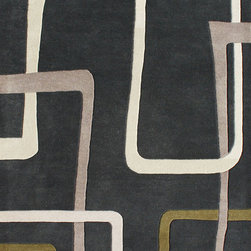 Sabrina Collection 26068 Hand Made Tufted Area Rug - Area Rugs