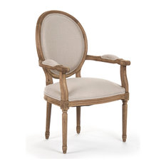 50 Most Por Reproduction Louis Xvi Chairs For 2019 Houzz Madeleine French Country Louis Xvi Linen Oval Dining Arm Chair