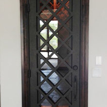 wrought iron gate