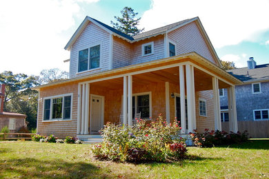 Example of a classic exterior home design in Boston
