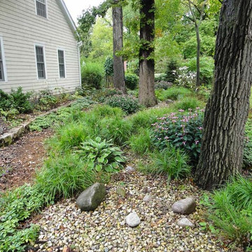 Drystream Beds Manage Rainwater Beautifully