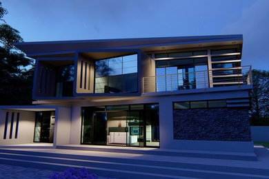 Contemporary CGI Model and Rendering