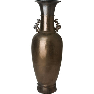 Two-Handle Vase, Metallic