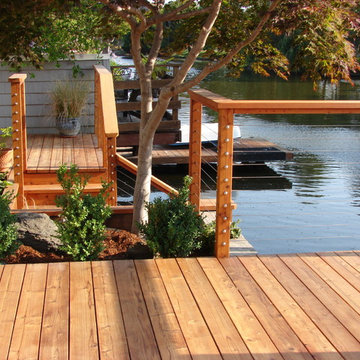 Feeney Wire and Ipe Dock on Lagoon