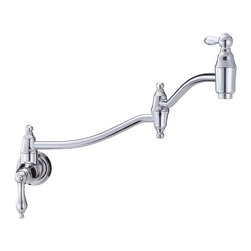 Danze Fairmont&trade; Single Handle Wall Mount Pot Filler - Pot Fillers