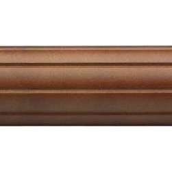 Kirsch Wood Trends 2 Inch Fluted Wood Pole - Curtain Rods