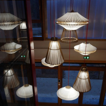 Création d'un luminaire sur mesure - Hall d'entrée de bureaux