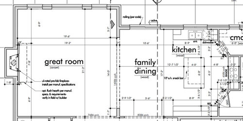 Fireplace Placement Open Floor Plan - Please Help!