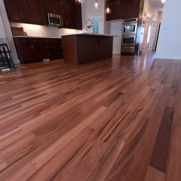 Exotic Tigerwood Restoration | Altadore | SW Calgary
