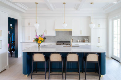 Inspiration for a transitional kitchen remodel in Other
