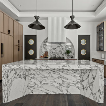 A Modern Kitchen Layered in Wood, Mixed Metals & Meaningful Collaboration