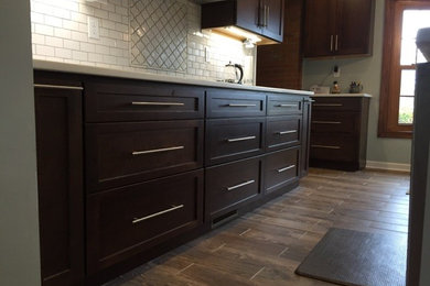 Inspiration for a transitional kitchen remodel in Charlotte