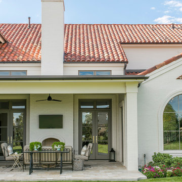 Mediterranean Style Custom Home in Fort Worth