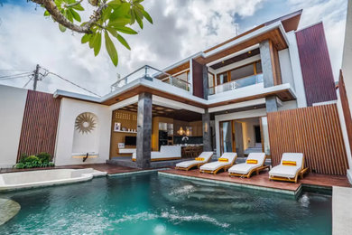 Example of a pool design in Hawaii